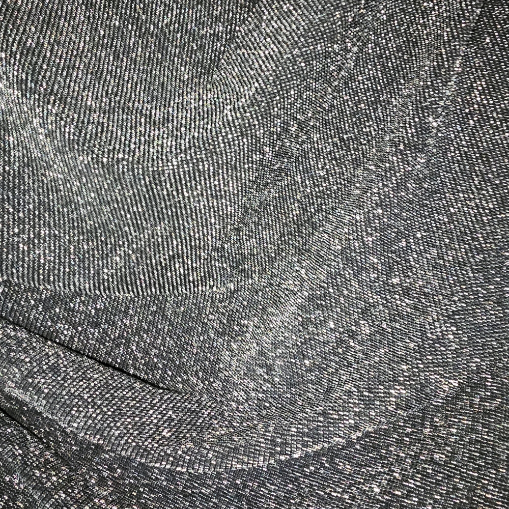 NWT Size 8Betsy & Adam Glittering Black Midi Dress Elegant And Sexy - Picture 2 of 9